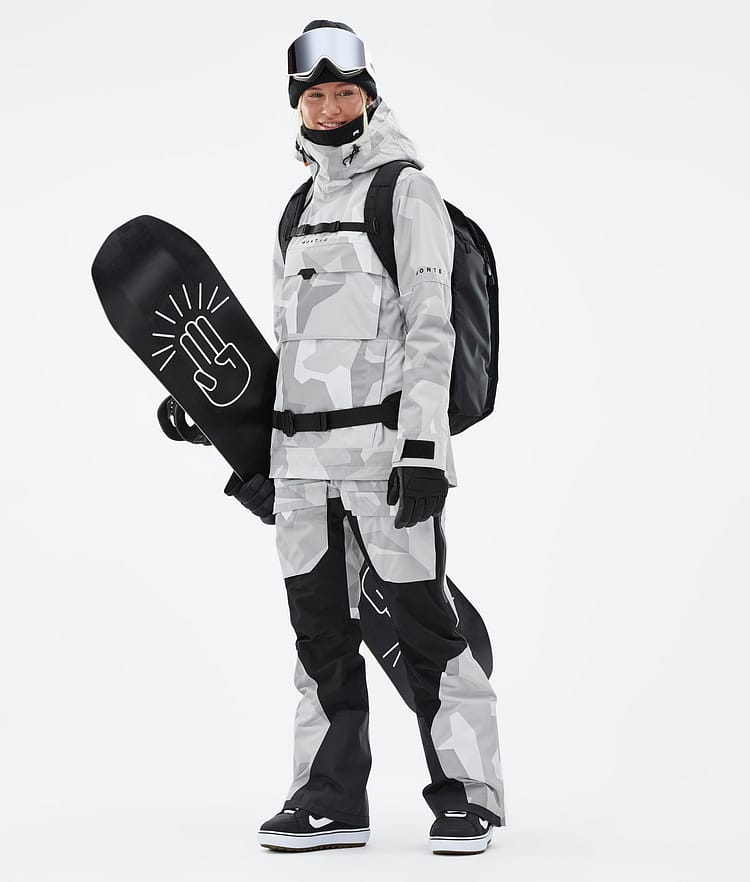 Montec Dune W Veste Snowboard Femme Snow Camo