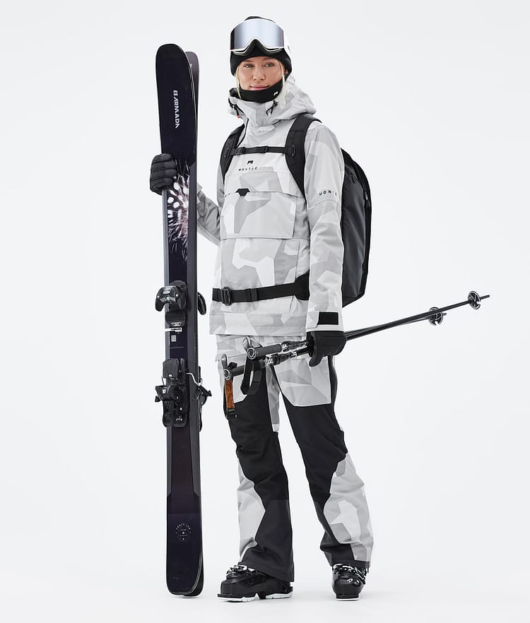 Montec Dune W Skijacke Damen Snow Camo