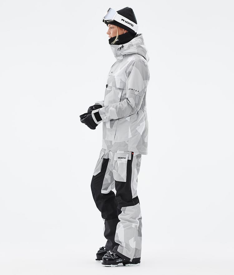 Montec Dune W Skijacke Damen Snow Camo