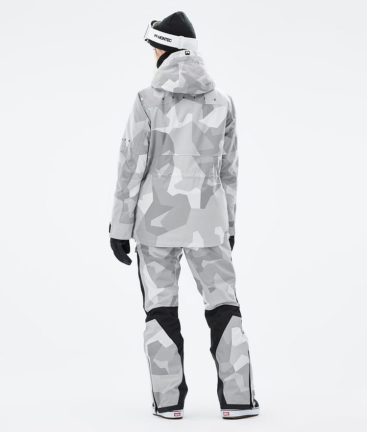 Montec Dune W Giacca Snowboard Donna Snow Camo