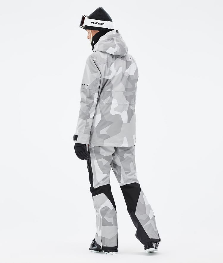 Montec Dune W Veste de Ski Femme Snow Camo