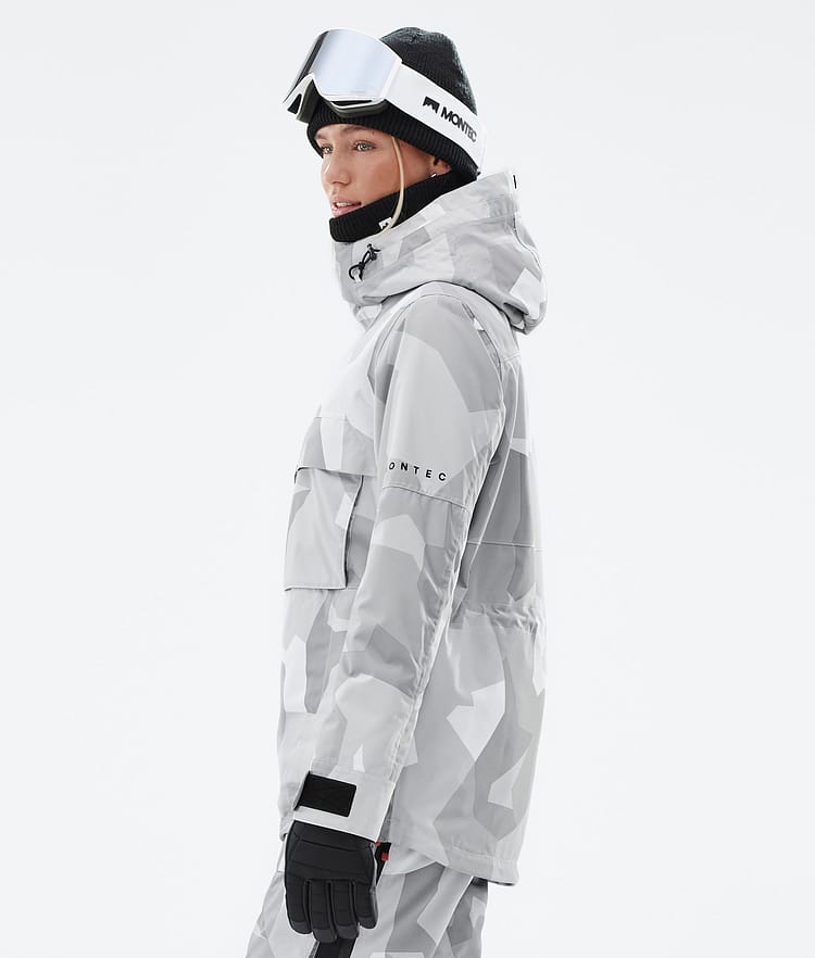 Montec Dune W Veste Snowboard Femme Snow Camo