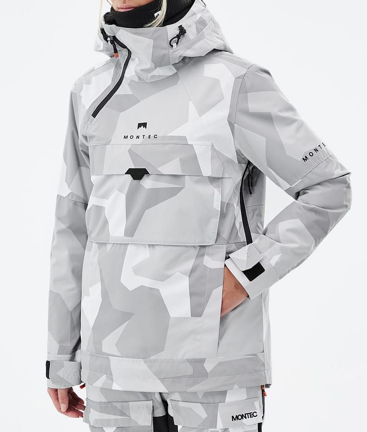 Montec Dune W Veste Snowboard Femme Snow Camo