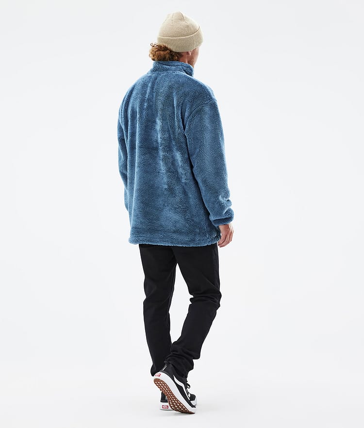 Dope Pile 2022 Felpa Pile Uomo Blue Steel, Immagine 5 di 9