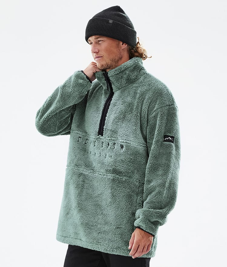 Dope Pile 2022 Fleece Sweater Men Faded Green, Image 1 of 9