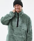 Dope Pile 2022 Fleece Sweater Men Faded Green, Image 2 of 9