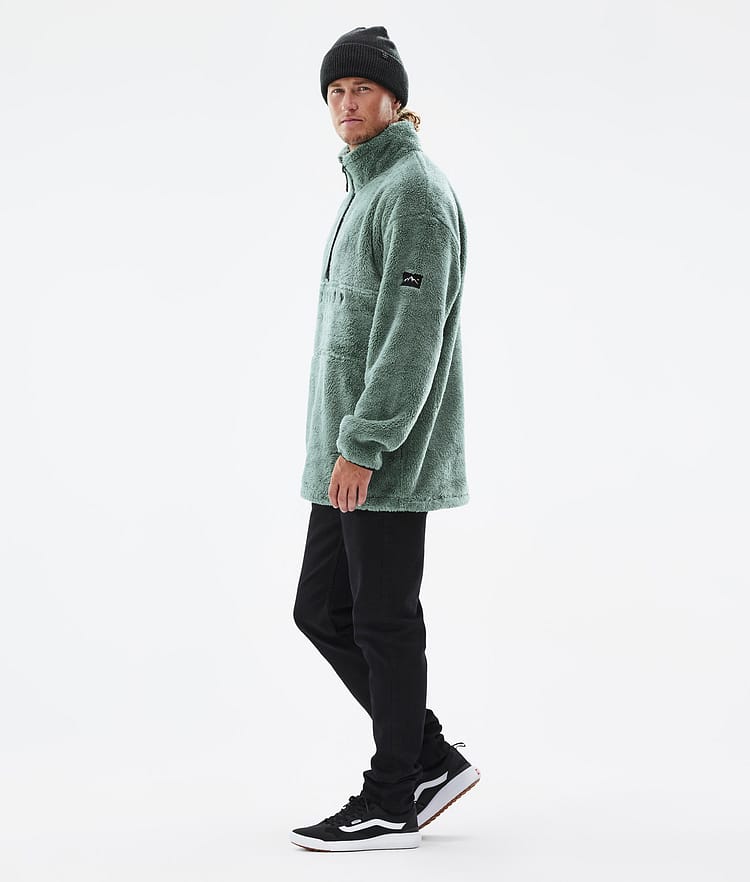 Dope Pile 2022 Fleece Sweater Men Faded Green, Image 4 of 9
