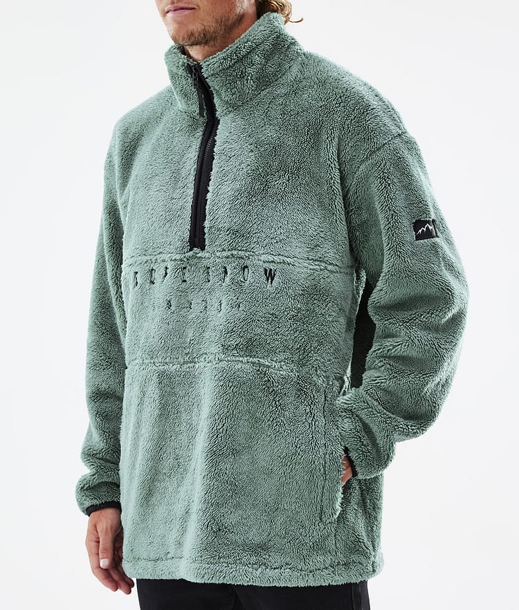 Dope Pile 2022 Fleece Sweater Men Faded Green, Image 8 of 9