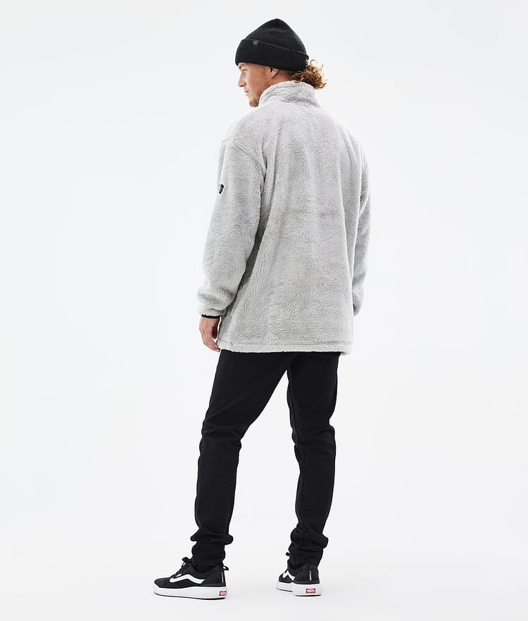 Dope Pile 2022 Sweter Polarowy Mężczyźni Light Grey