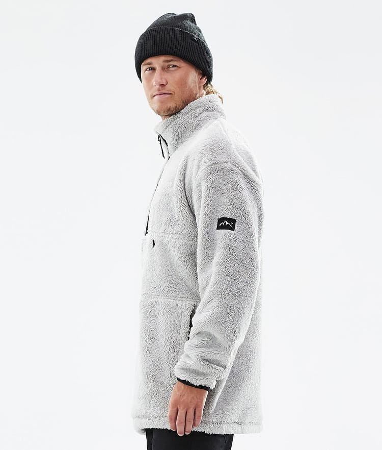 Dope Pile 2022 Sweter Polarowy Mężczyźni Light Grey
