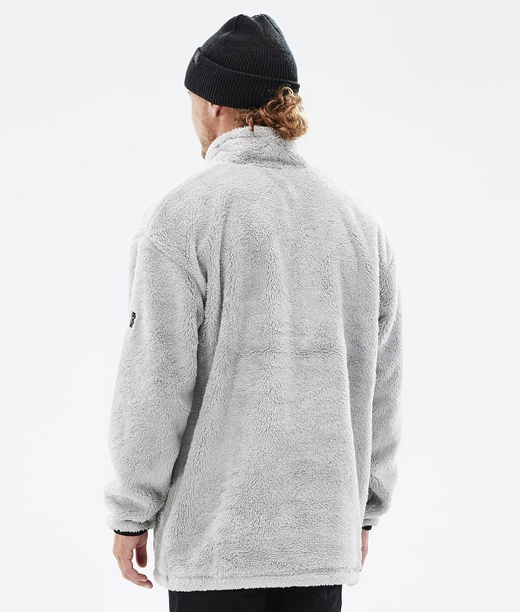 Dope Pile 2022 Sweter Polarowy Mężczyźni Light Grey