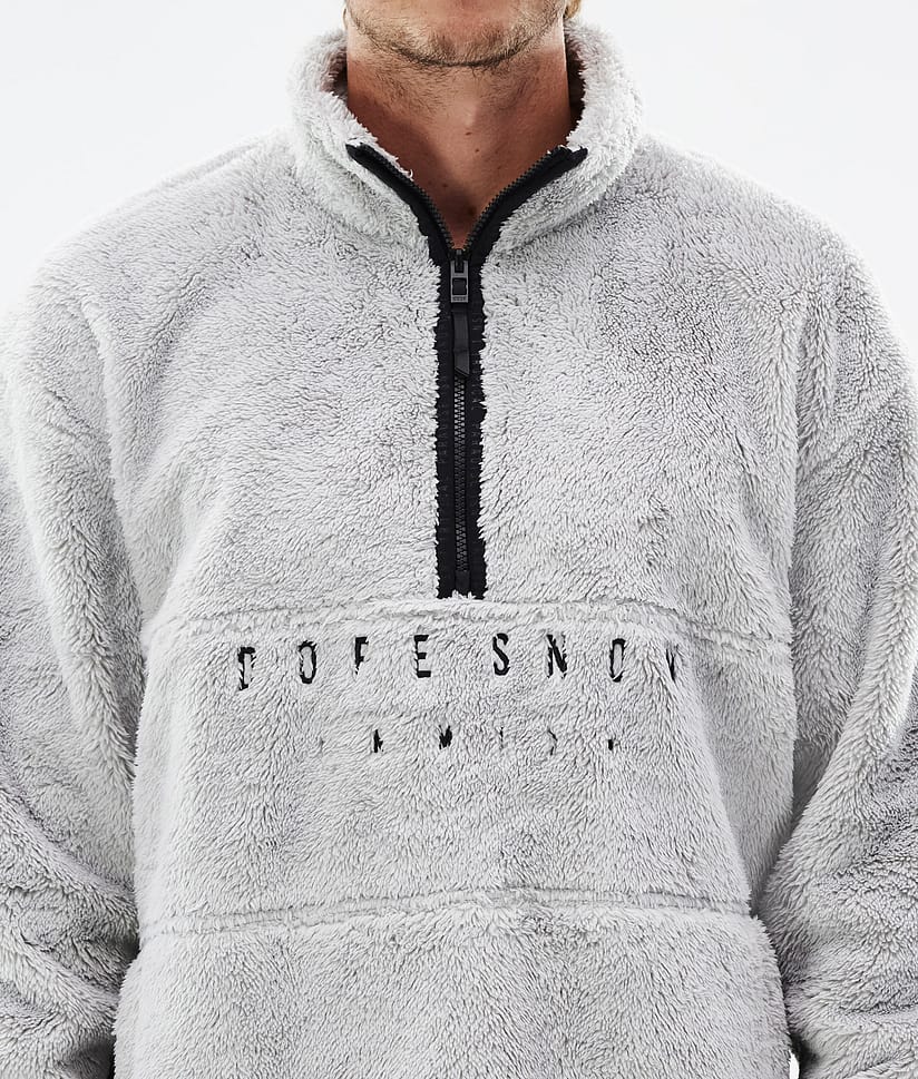 Dope Pile Fleece Heren Light Grijs | Ridestore.com