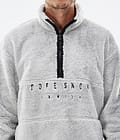 Dope Pile 2022 Sweat Polaire Homme Light Grey