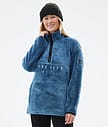 Dope Pile W 2022 Sweat Polaire Femme Blue Steel