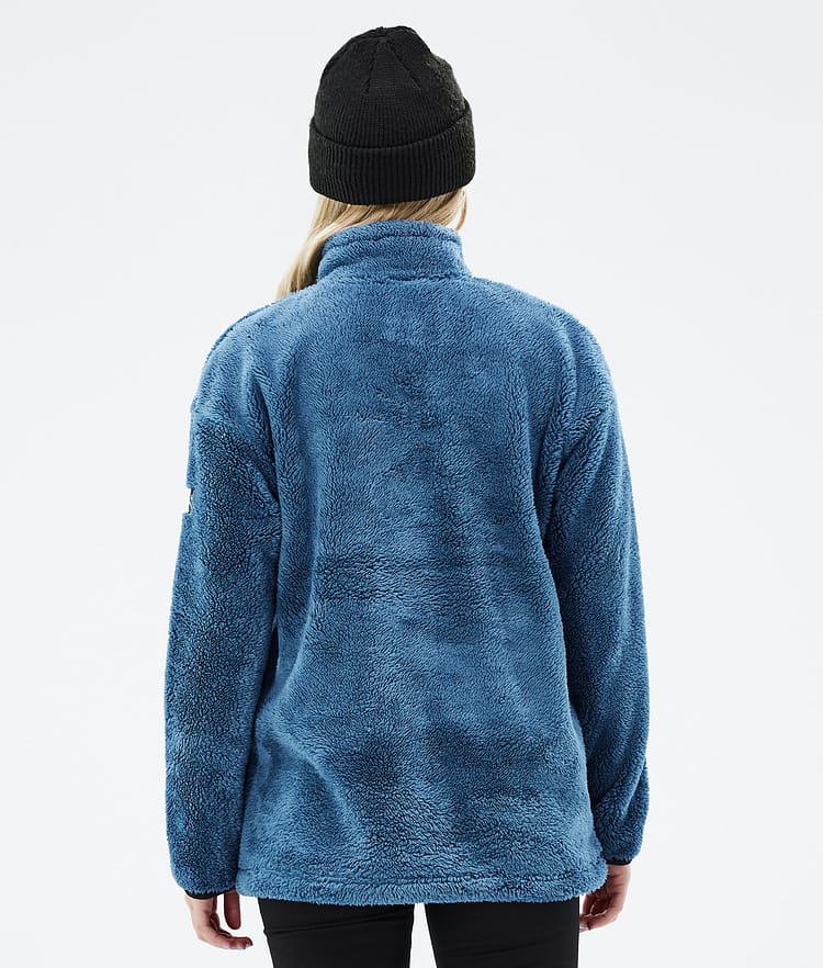 Dope Pile W 2022 Fleece Sweater Women Blue Steel