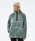 Dope Pile W 2022 Forro Polar Mujer Faded Green, Imagen 1 de 8