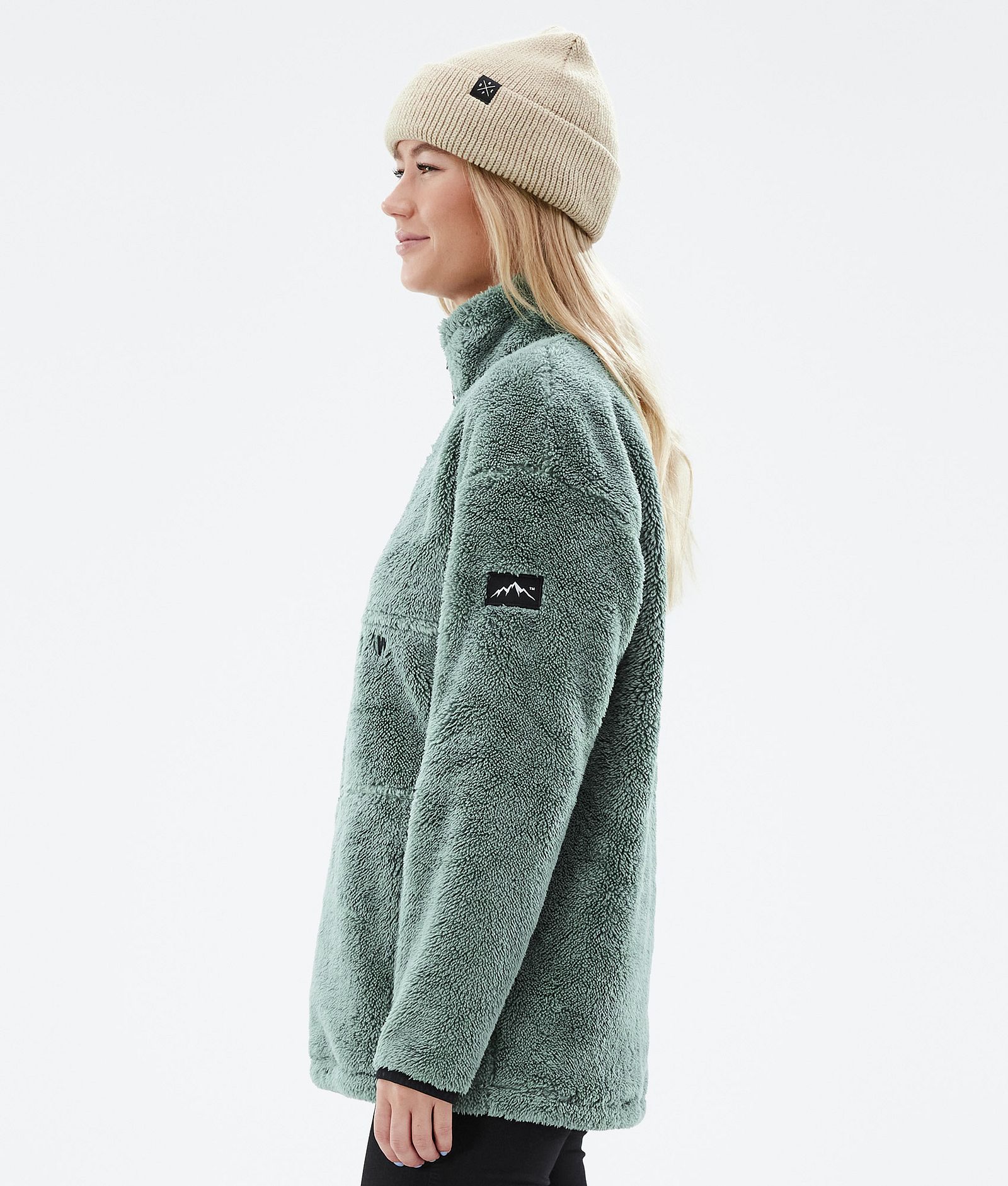 Dope Pile W 2022 Forro Polar Mujer Faded Green