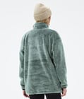 Dope Pile W 2022 Sweat Polaire Femme Faded Green, Image 6 sur 8