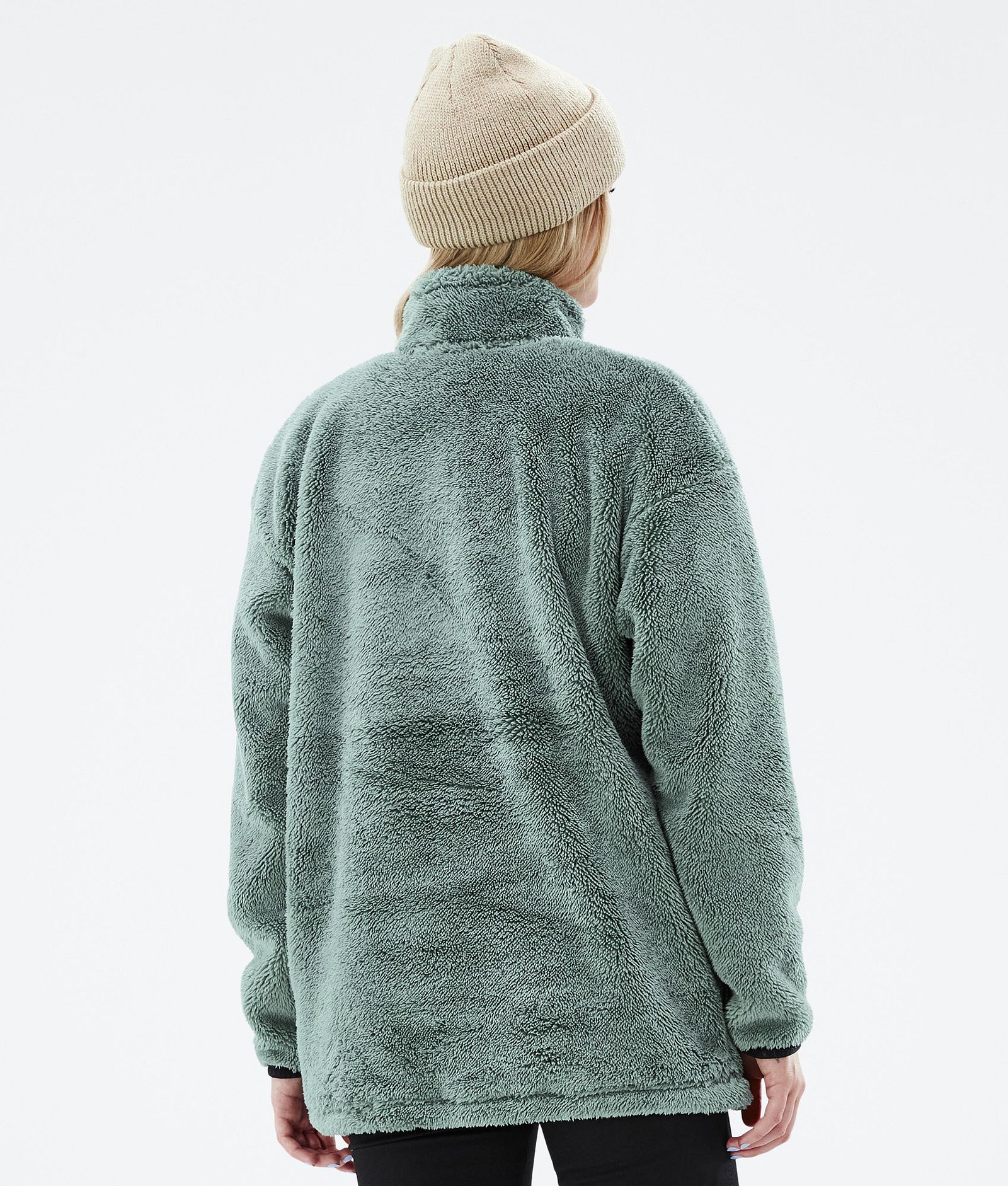 Dope Pile W 2022 Sweat Polaire Femme Faded Green, Image 6 sur 8
