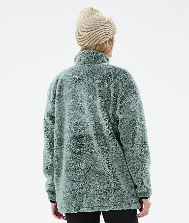 Dope Pile W 2022 Fleece Sweater Women Faded Green, Image 6 of 8