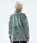 Dope Pile W 2022 Fleecepullover Damen Faded Green, Bild 6 von 8