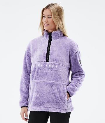 Dope Pile W 22 Fleecová Mikina Dámské Faded Violet