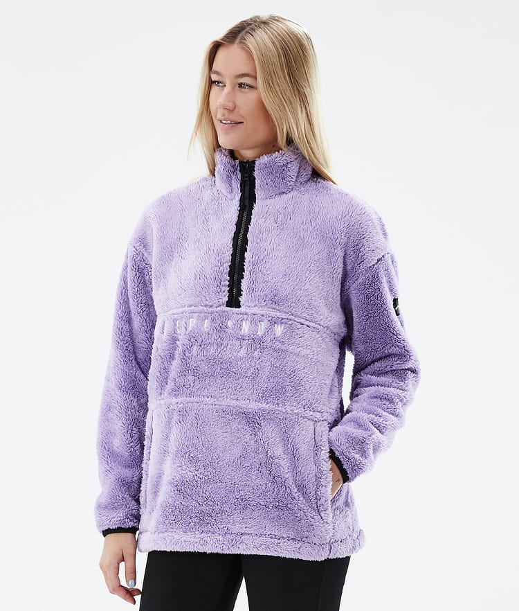 Dope Pile W 2022 Fleece Sweater Women Faded Violet