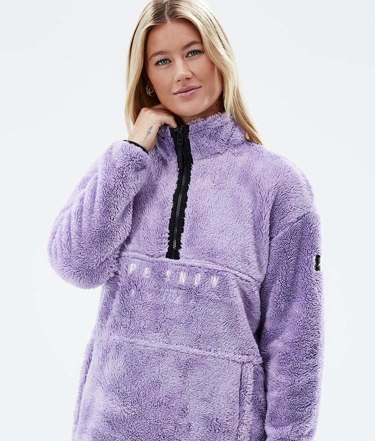Dope Pile W 22 Fleece Trui Dames Faded Violet, Afbeelding 2 van 8