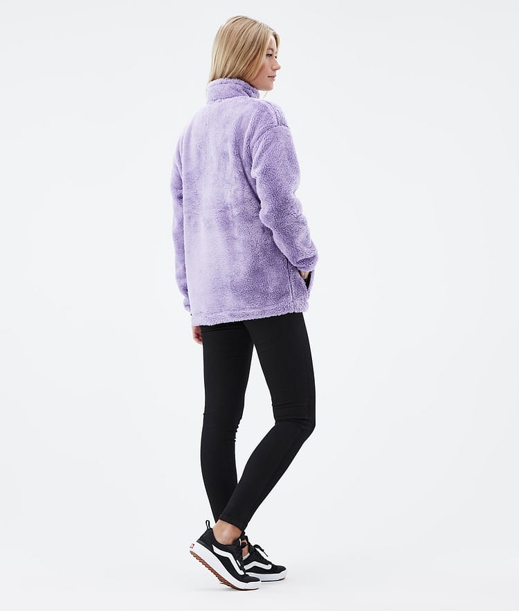 Dope Pile W 22 Fleece Trui Dames Faded Violet, Afbeelding 4 van 8