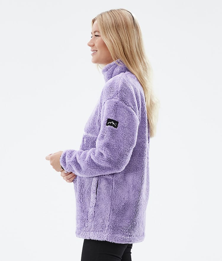 Dope Pile W 22 Fleece Trui Dames Faded Violet, Afbeelding 5 van 8