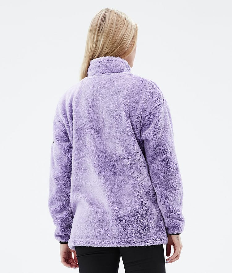 Dope Pile W 2022 Felpa Pile Donna Faded Violet, Immagine 6 di 8