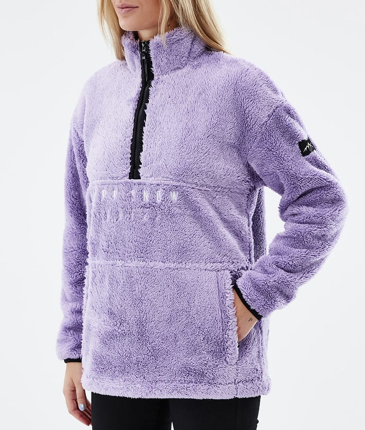 Dope Pile W 2022 Fleece Trui Dames Faded Violet, Afbeelding 7 van 8