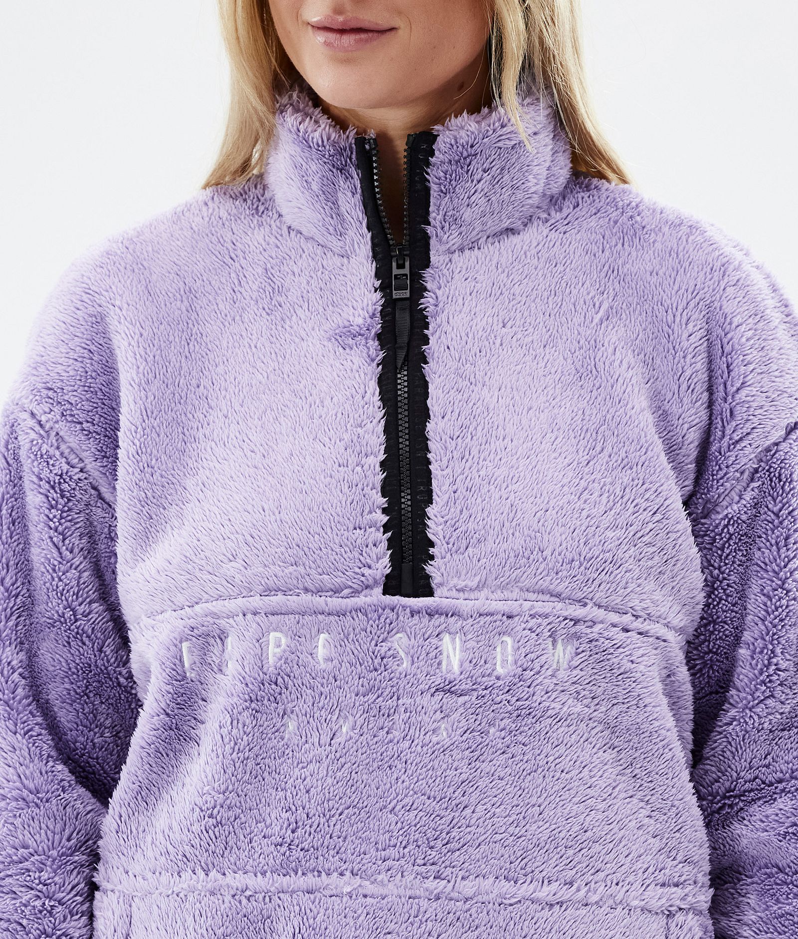 Dope Comfy W Forro Polar Mujer Faded Violet - Lila