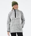 Dope Pile W 2022 Felpa Pile Donna Light Grey