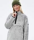 Dope Pile W 2022 Fleece Sweater Women Light Grey