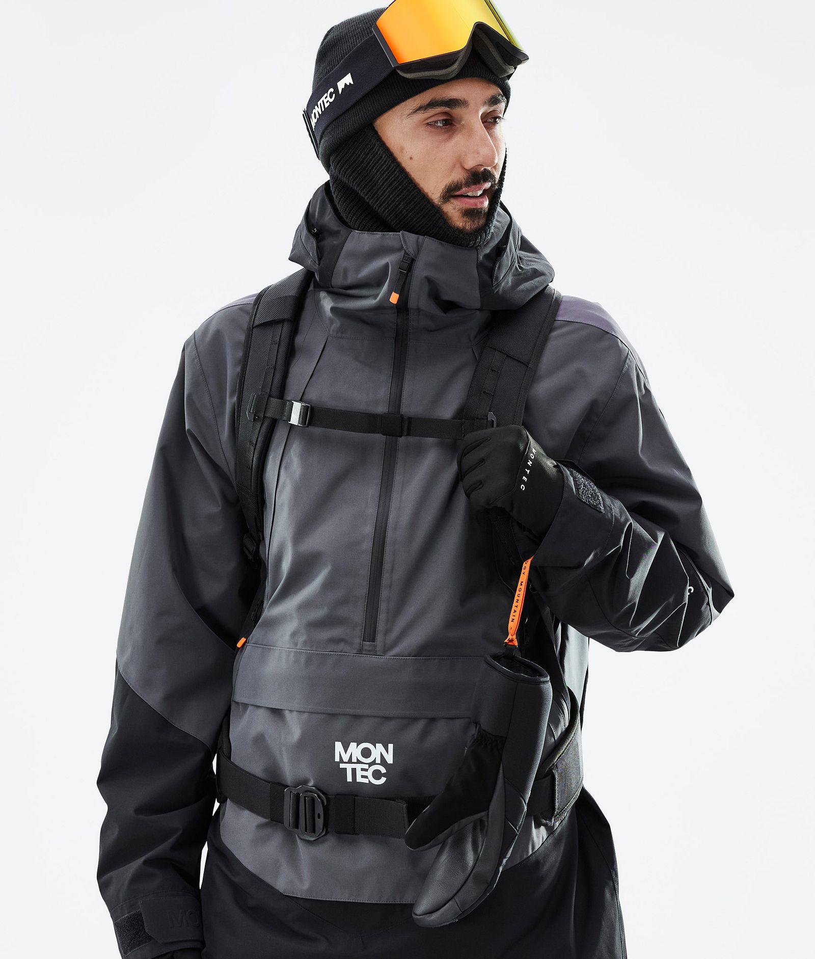 Montec Apex Snowboard jas Heren Phantom/Black/Pearl
