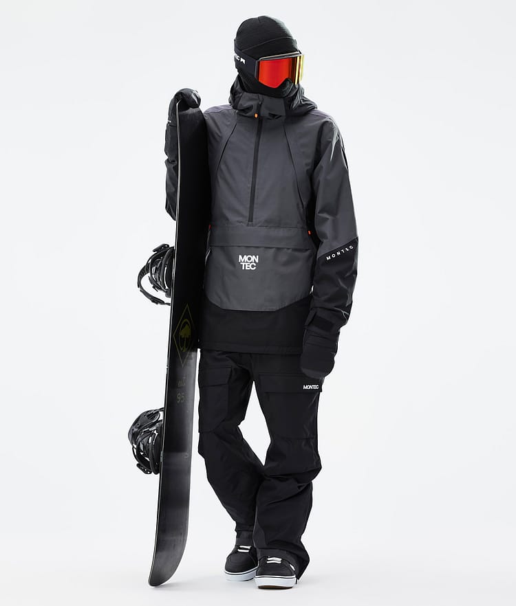 Montec Apex Kurtka Snowboardowa Mężczyźni Phantom/Black/Pearl, Zdjęcie 3 z 10