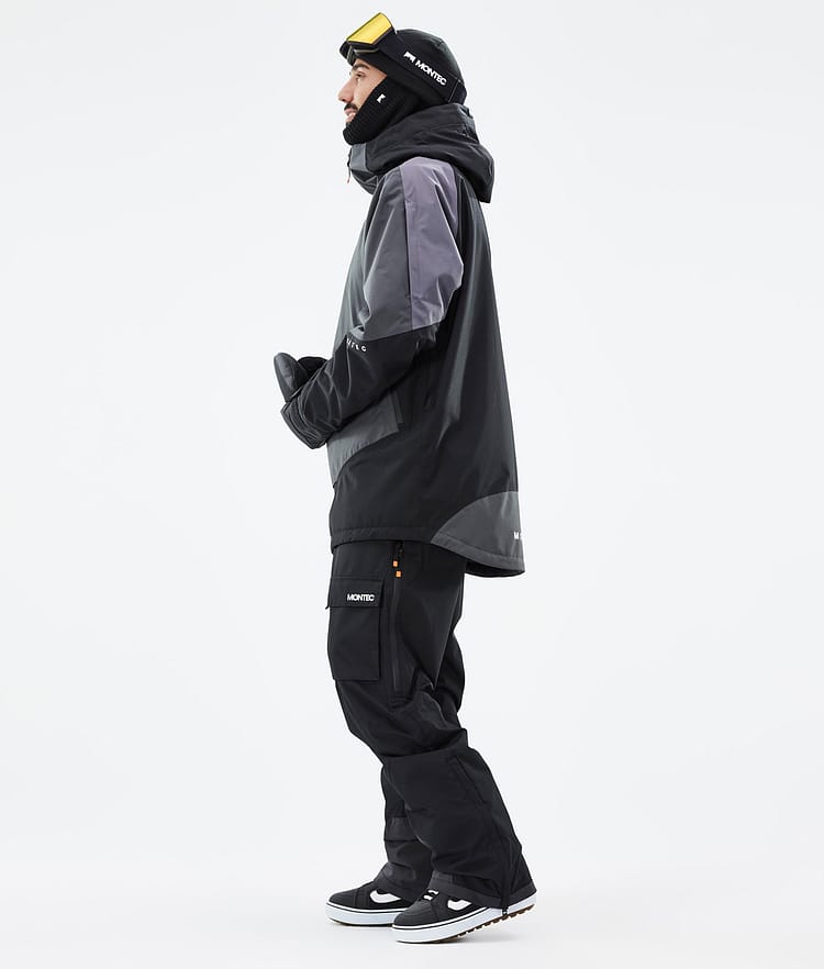 Montec Apex Kurtka Snowboardowa Mężczyźni Phantom/Black/Pearl, Zdjęcie 4 z 10