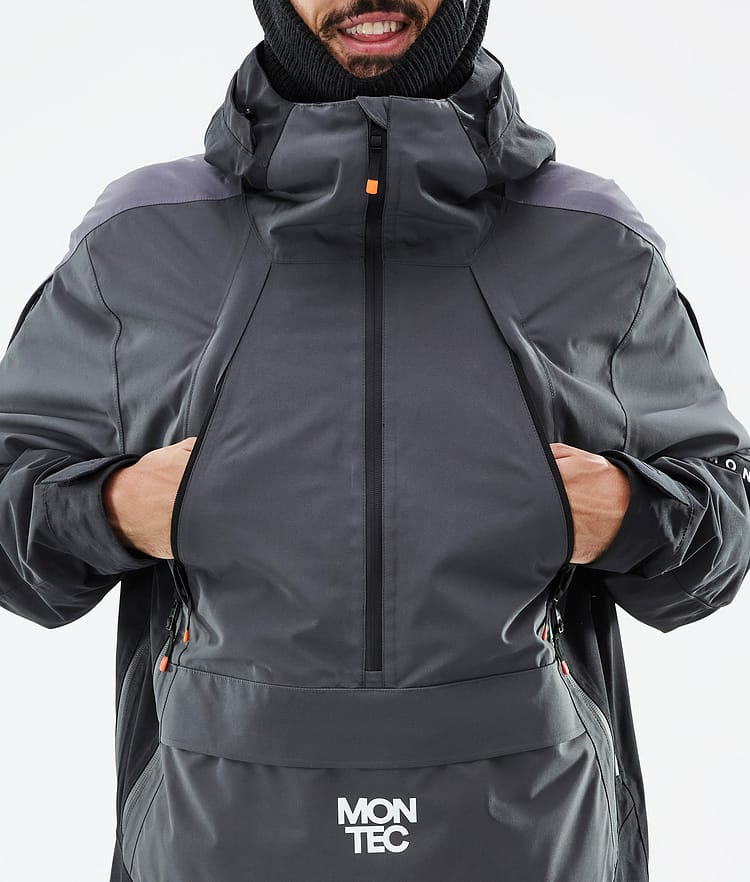 Montec Apex Bunda na Snowboard Pánské Phantom/Black/Pearl, Obrázek 10 z 10