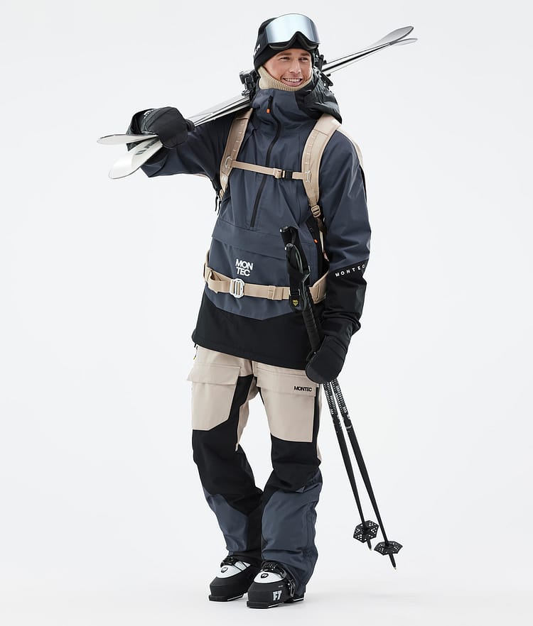 Montec Apex Ski jas Heren Metal Blue/Black/Sand, Afbeelding 3 van 10