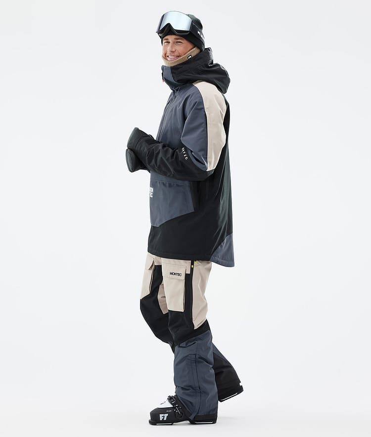 Montec Apex Ski jas Heren Metal Blue/Black/Sand, Afbeelding 4 van 10