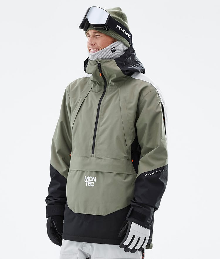 Montec Apex Ski Jacket Men Greenish/Black/Light Grey