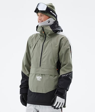 Montec Apex Snowboard jas Heren Greenish/Black/Light Grey