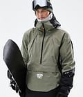 Montec Apex Kurtka Snowboardowa Mężczyźni Greenish/Black/Light Grey, Zdjęcie 2 z 10