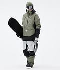 Montec Apex Kurtka Snowboardowa Mężczyźni Greenish/Black/Light Grey, Zdjęcie 3 z 10