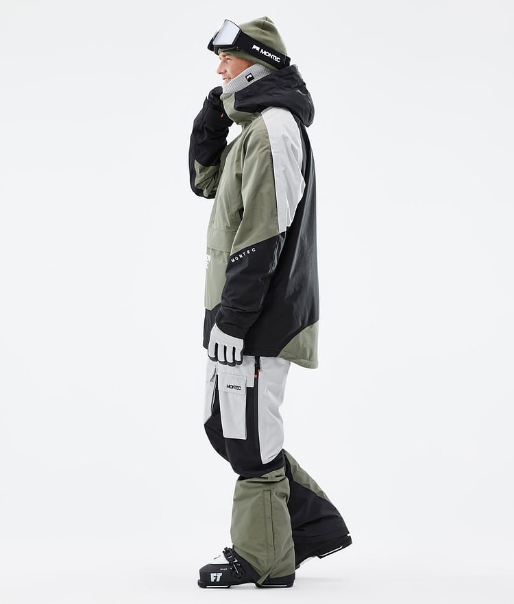 Montec Apex Ski jas Heren Greenish/Black/Light Grey, Afbeelding 5 van 11
