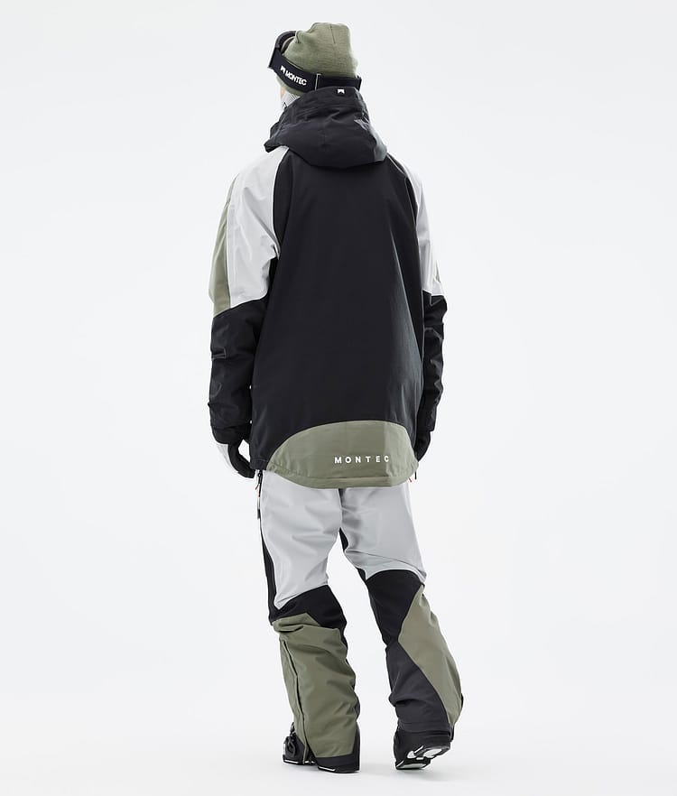 Montec Apex Ski jas Heren Greenish/Black/Light Grey