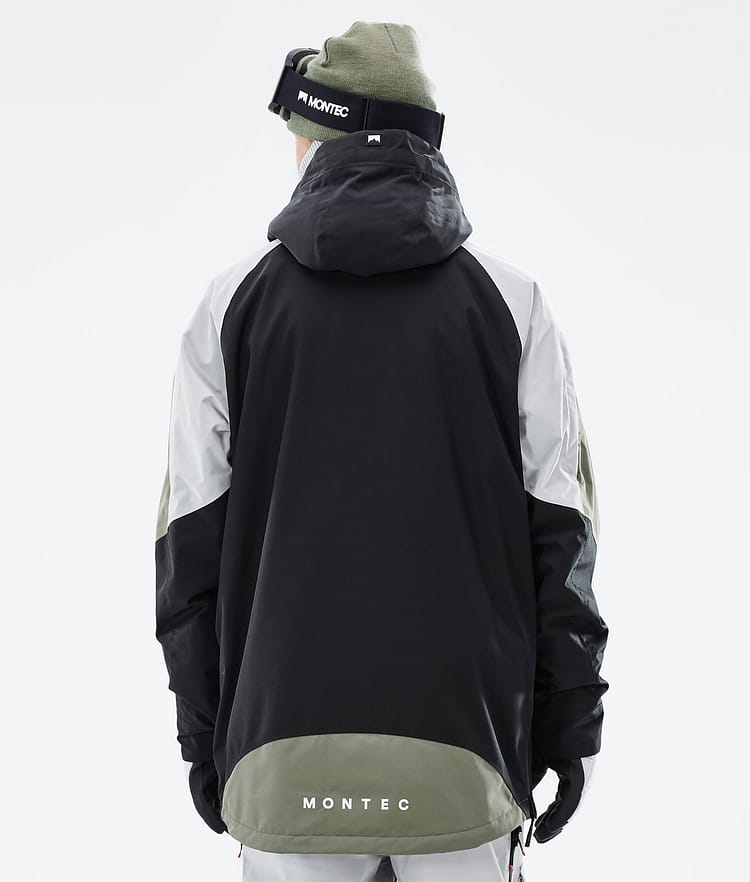 Montec Apex Veste Snowboard Homme Greenish/Black/Light Grey