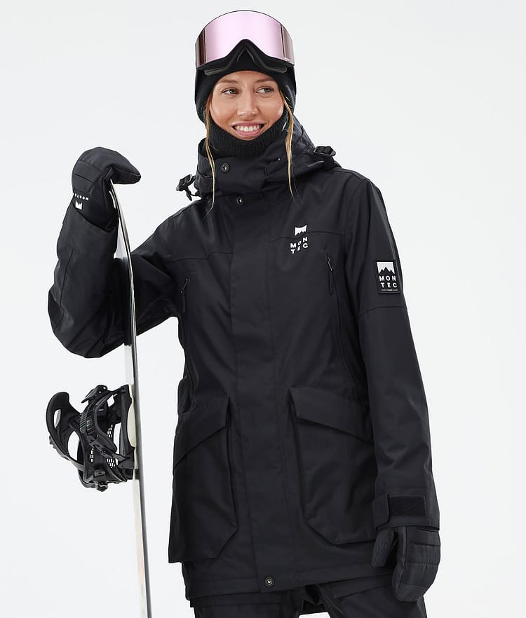 Montec Virago W Giacca Snowboard Donna Black, Immagine 1 di 10