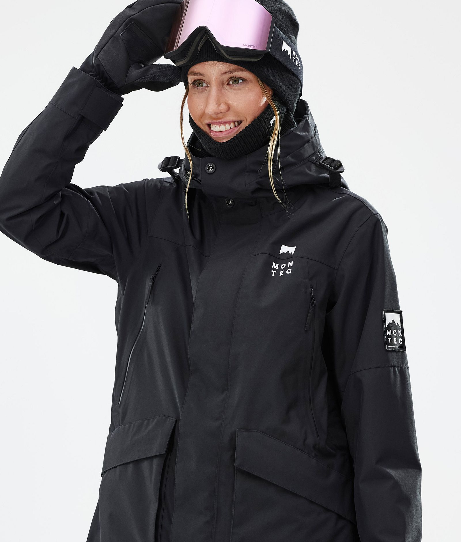 Montec Virago W Giacca Snowboard Donna Black, Immagine 2 di 10